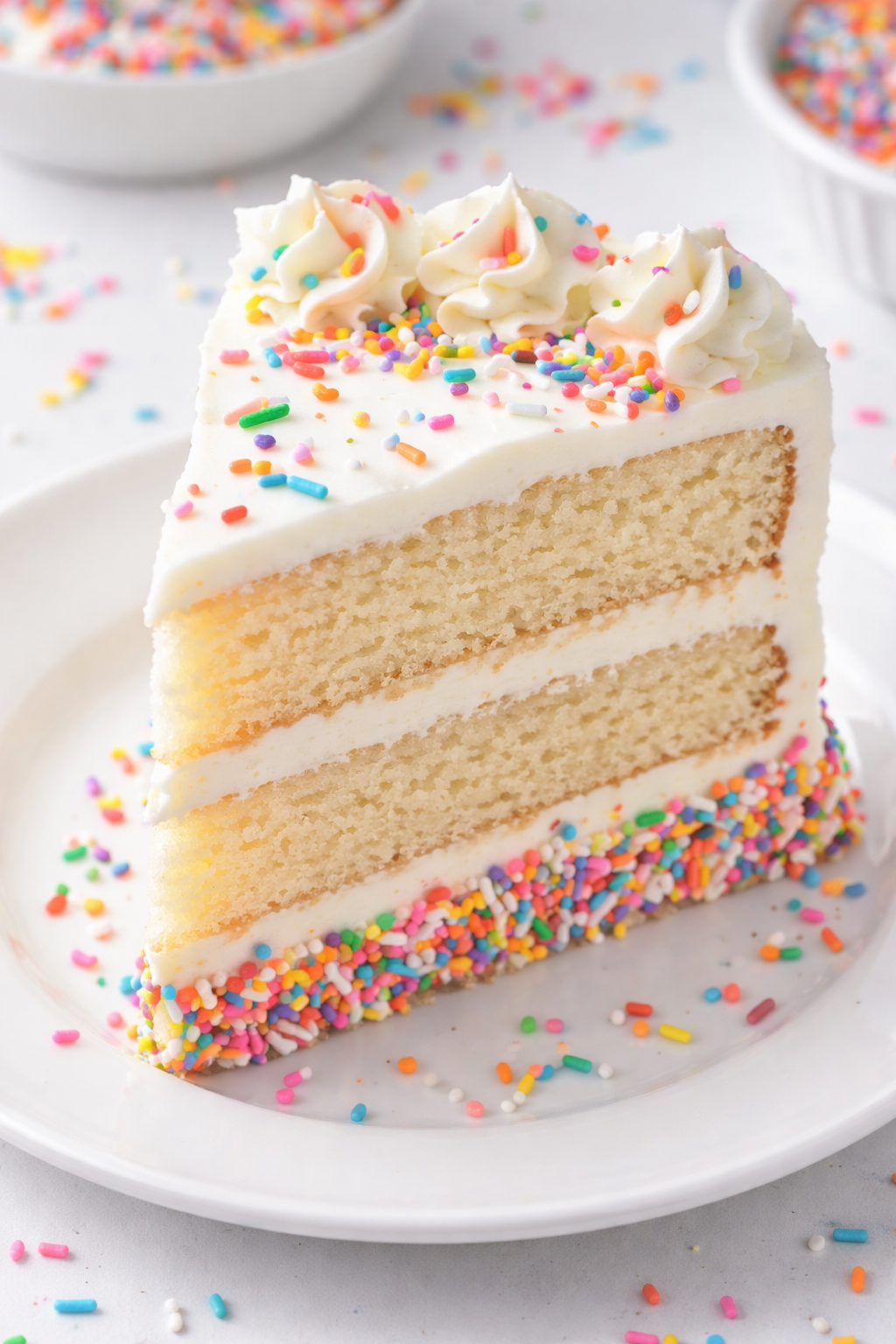 Vanilla Celebration Cake Slice placeholder